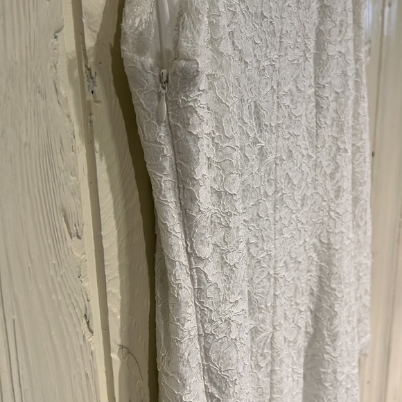 ADRIANNA papell one shoulder dress, size 6 - Picture 6 of 7